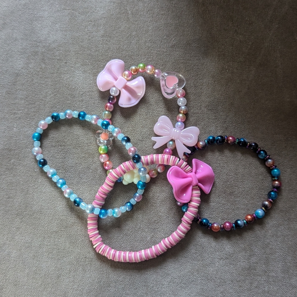Colorful Beaded Friendship Bracelet Set
